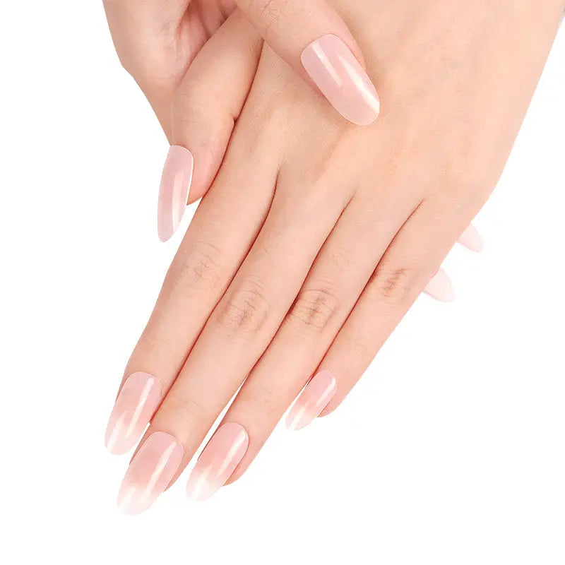 Stickers Gel Pink Gel Stickers — Semi-Cured Gel Nail Wraps