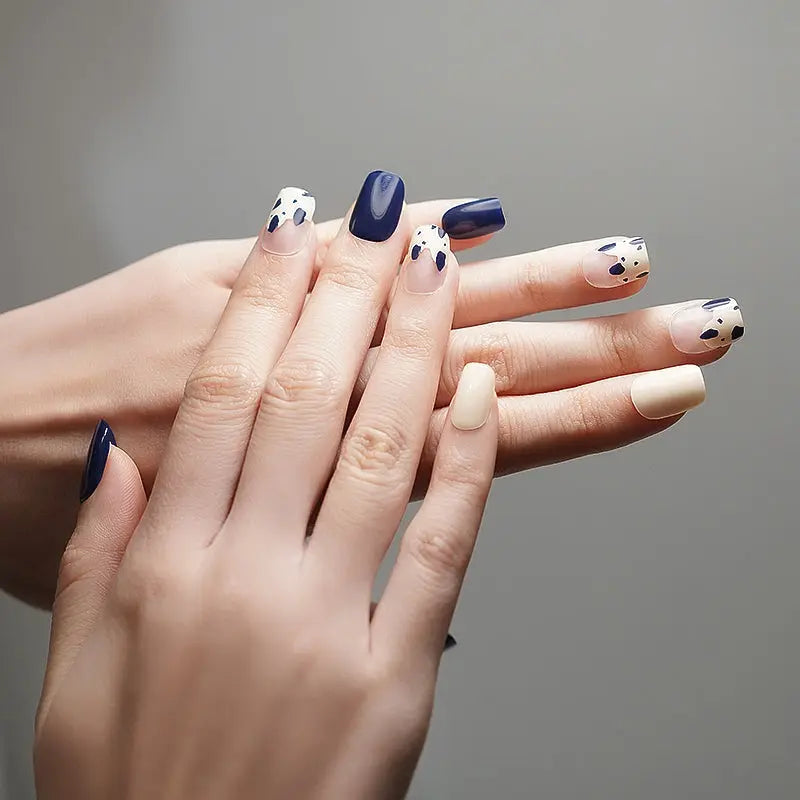 Featuring A Plethora Of Captivating Designs Cow Art — Semi-Cured Gel Nail Wraps