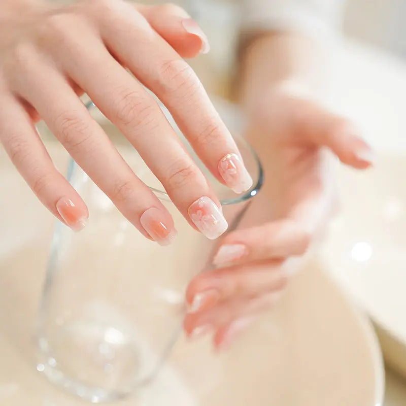 In An Impressive Selection Of Designs Cherry Blossom Art — Semi-Cured Gel Nail Wraps