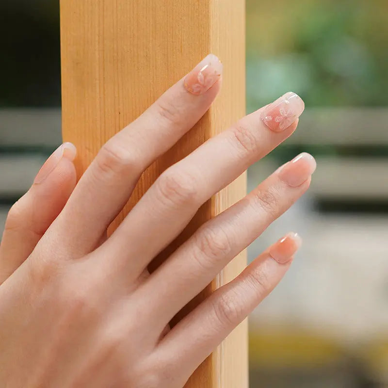 In An Impressive Selection Of Designs Cherry Blossom Art — Semi-Cured Gel Nail Wraps