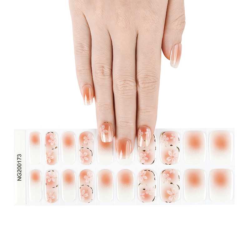 In An Impressive Selection Of Designs Cherry Blossom Art — Semi-Cured Gel Nail Wraps