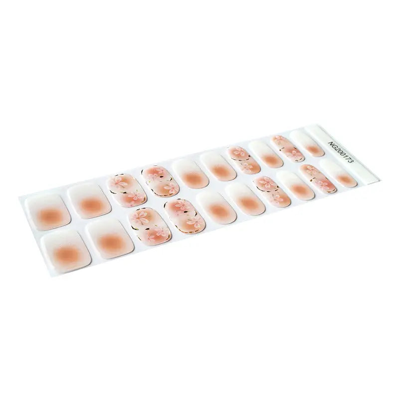In An Impressive Selection Of Designs Cherry Blossom Art — Semi-Cured Gel Nail Wraps