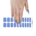 Blue Sky — Semi-Cured Gel Nail Wraps