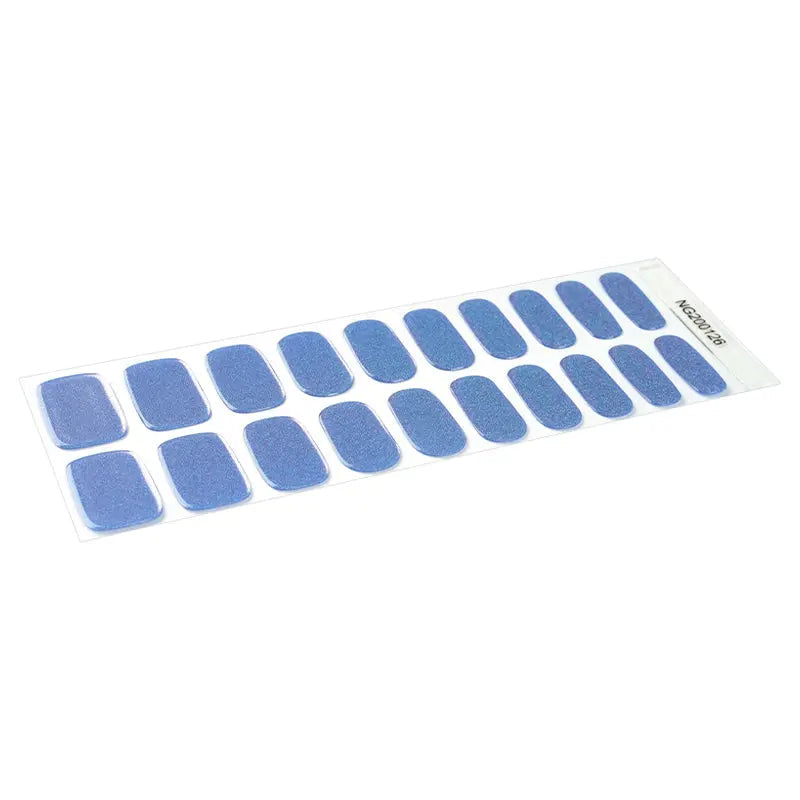 Blue Sky — Semi-Cured Gel Nail Wraps
