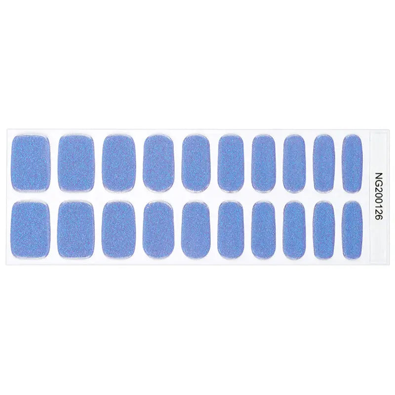 Blue Sky — Semi-Cured Gel Nail Wraps