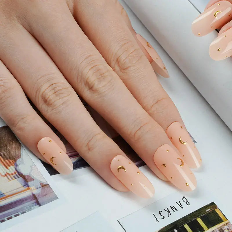 Stars Moon — Semi-Cured Gel Nail Wraps