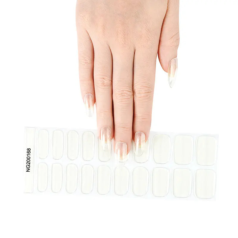 With An Abundance Of Designs Transparent Cat-Eye — Semi-Cured Gel Nail Wraps