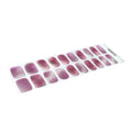 With An Abundance Of Stunning Designs Purple Smudge Manicure — Semi-Cured Gel Nail Wraps