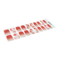 With Countless Design Pink Smudge — Semi-Cured Gel Nail Wraps