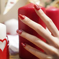 With Many Eye-Catching Designs Christmas Snowflake — Semi-Cured Gel Nail Wraps