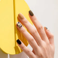 With Unlimited Design Options Leaf Silhouette — Semi-Cured Gel Nail Wraps