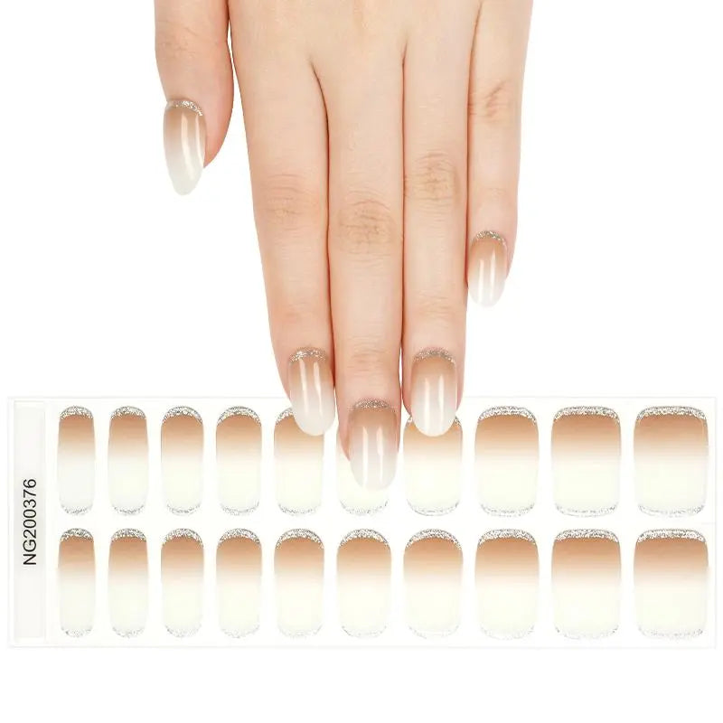 Ombre Gel Gel Designs — Semi-Cured Gel Nail Wraps