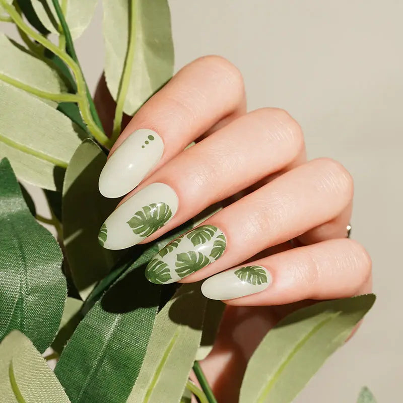Palm Stickers Summer Strips — Semi-Cured Gel Nail Wraps