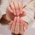 Pink 20 Tips Solid — Semi-Cured Gel Nail Wraps