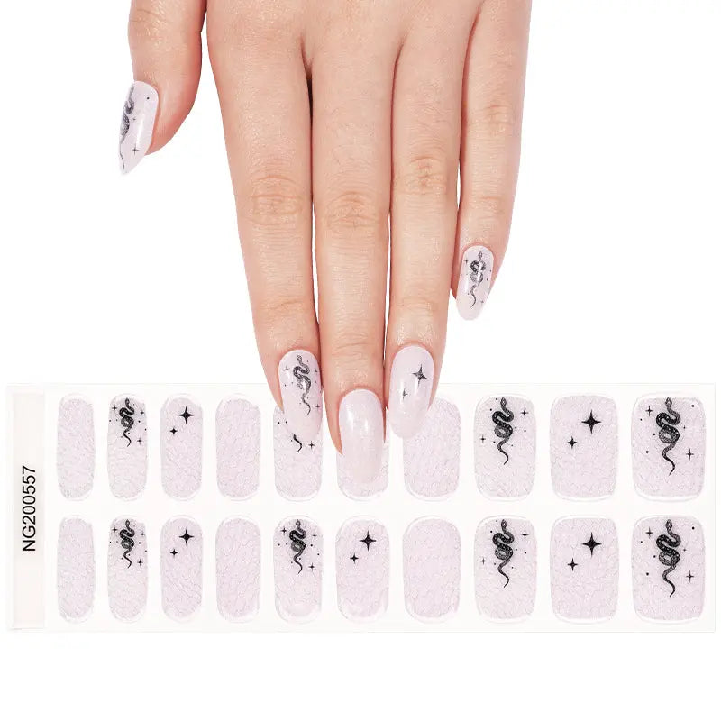 Curing-Optional — Semi-Cured Gel Nail Wraps