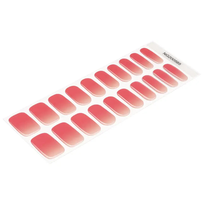 Pink Gradient – Designs & Available — Semi-Cured Gel Nail Wraps