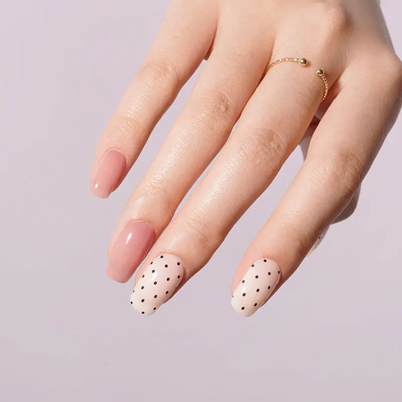 Polka Dot – Customizable For & — Semi-Cured Gel Nail Wraps