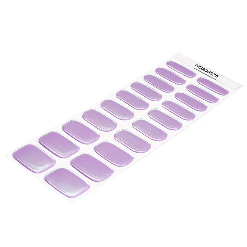 Purple Chrome – Customizable / Solutions For Your Brand — Semi-Cured Gel Nail Wraps