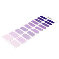 Purple Amethyst Gradient — Semi-Cured Gel Nail Wraps