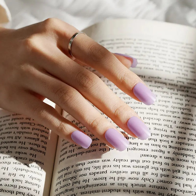 Purple Gel Gel Colors — Semi-Cured Gel Nail Wraps