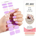 Purple — Semi-Cured Gel Nail Wraps