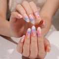 Rainbow Glitter 20 Tips Colorful — Semi-Cured Gel Nail Wraps