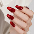 Red Cat-eye — Semi-Cured Gel Nail Wraps