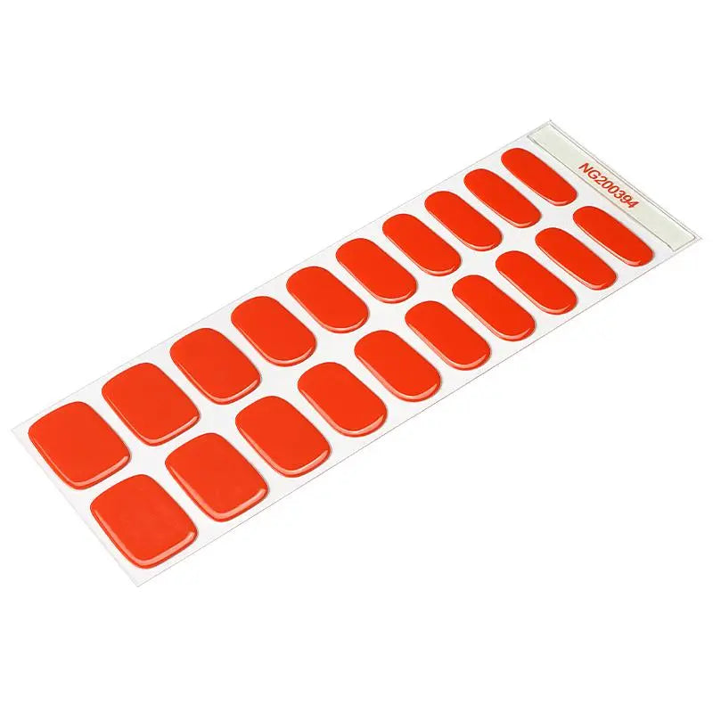 Red Art Designs — Semi-Cured Gel Nail Wraps
