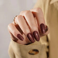 Red Glitter Gel Stickers Customizable For Brands — Semi-Cured Gel Nail Wraps