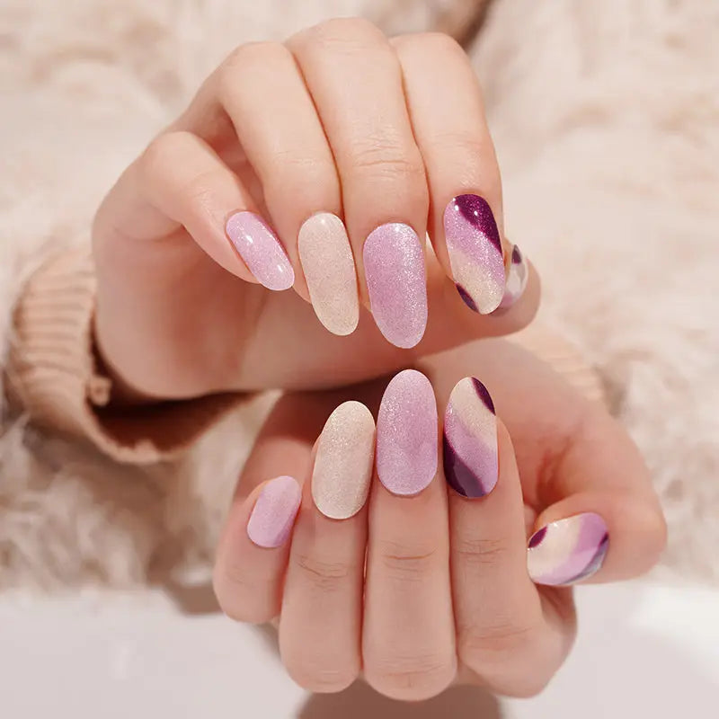 Stickers Cat-eye Strips — Semi-Cured Gel Nail Wraps