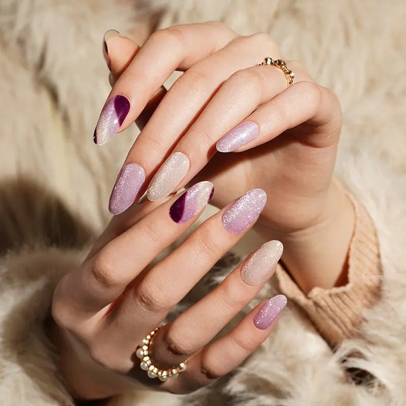 Stickers Cat-eye Strips — Semi-Cured Gel Nail Wraps