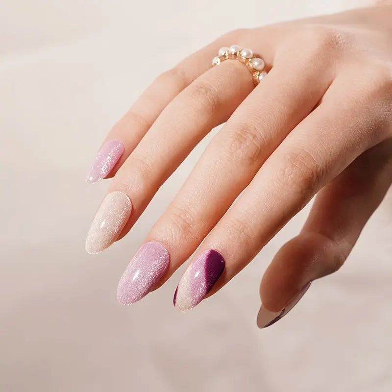 Stickers Cat-eye Strips — Semi-Cured Gel Nail Wraps