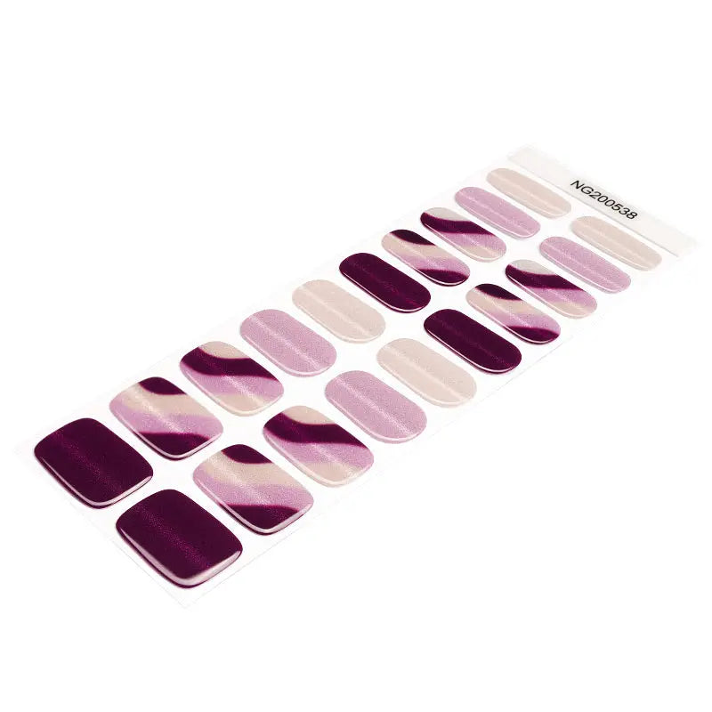 Stickers Cat-eye Strips — Semi-Cured Gel Nail Wraps