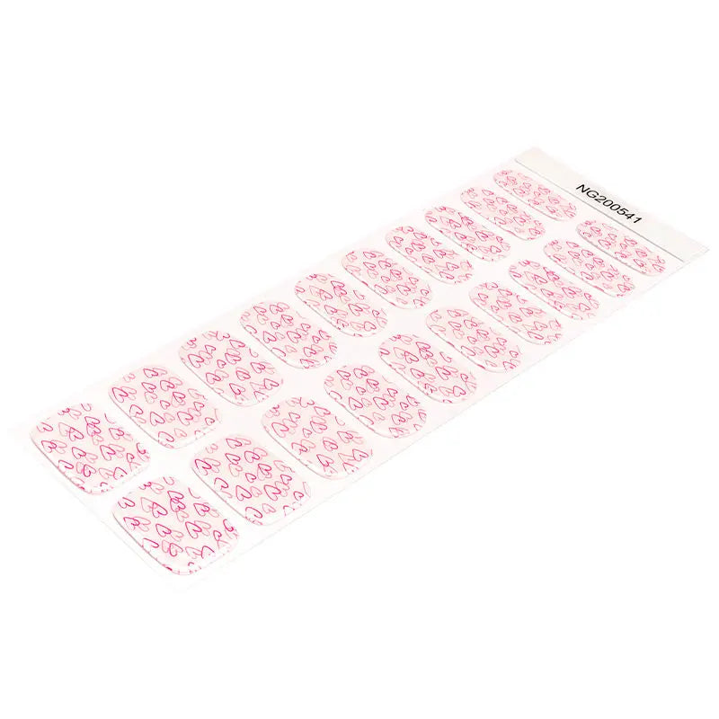 Stickers Love Knot Decals — Semi-Cured Gel Nail Wraps