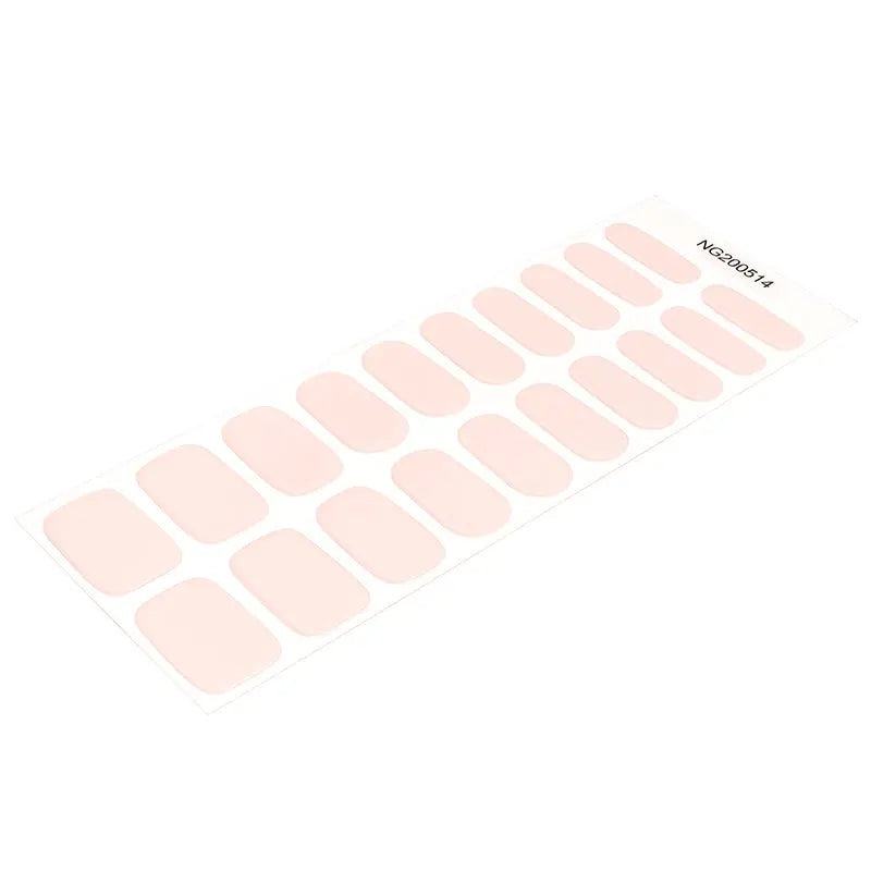 Stickers Pink Strips — Semi-Cured Gel Nail Wraps