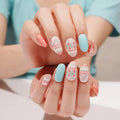 Stickers Retro Strips — Semi-Cured Gel Nail Wraps