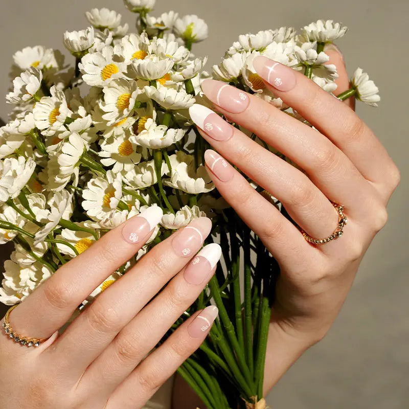 Stickers French Gel Designs — Semi-Cured Gel Nail Wraps