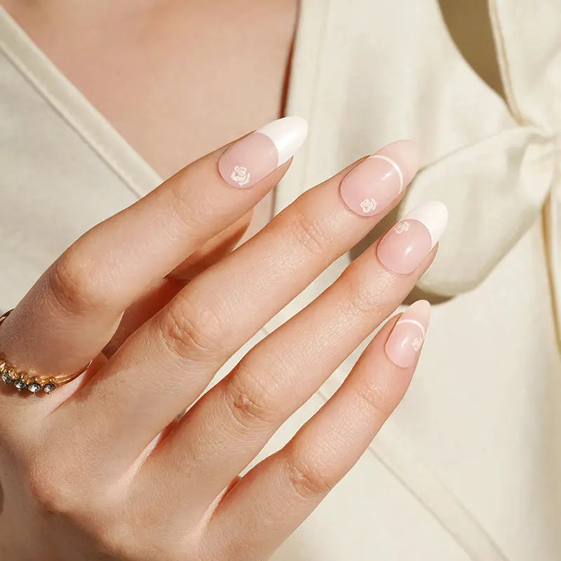 Stickers French Gel Designs — Semi-Cured Gel Nail Wraps