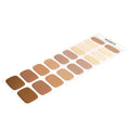 Strips Brown Matte Gel — Semi-Cured Gel Nail Wraps
