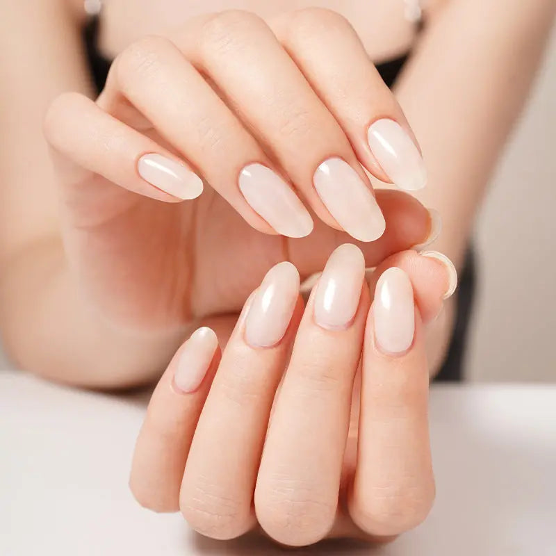 Strips Solid Color Gel Stickers — Semi-Cured Gel Nail Wraps
