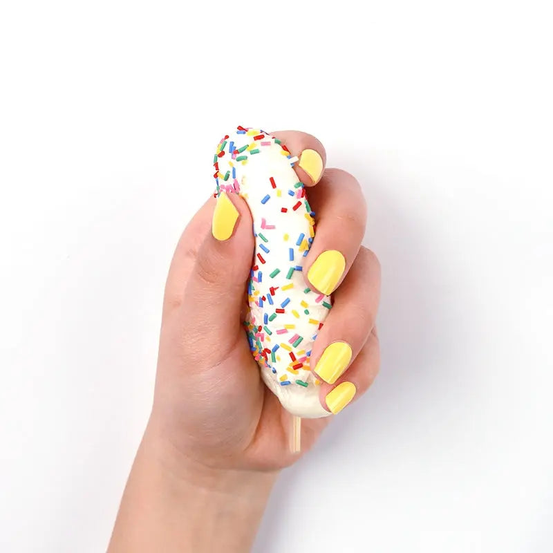 Lemon Yellow — Semi-Cured Gel Nail Wraps