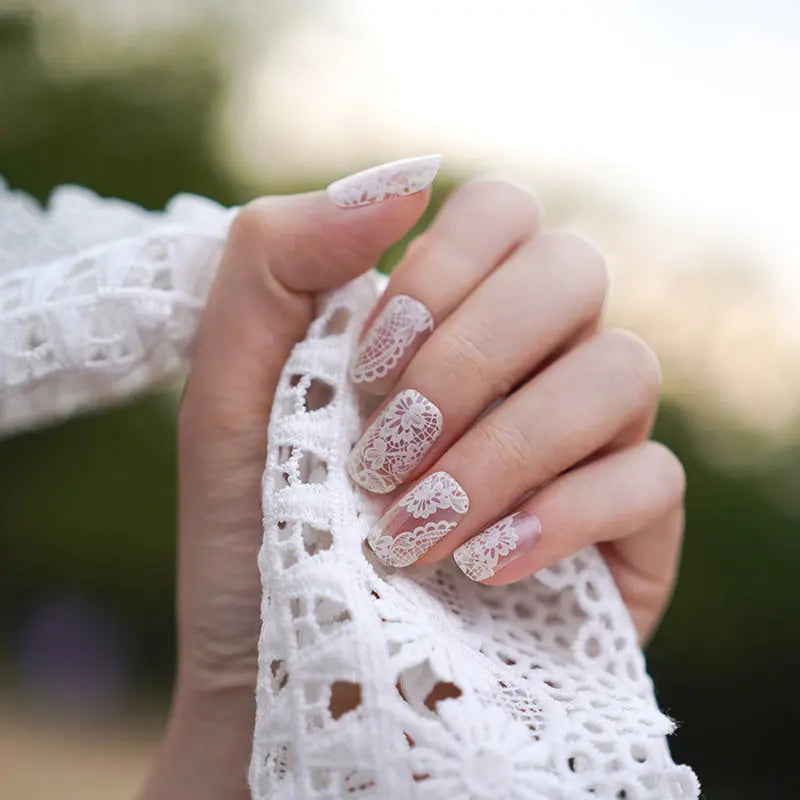 Designs Pure Transparent — Semi-Cured Gel Nail Wraps