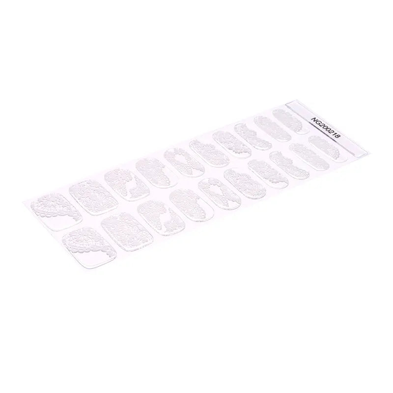 Designs Pure Transparent — Semi-Cured Gel Nail Wraps