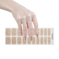 Golden Shine — Semi-Cured Gel Nail Wraps