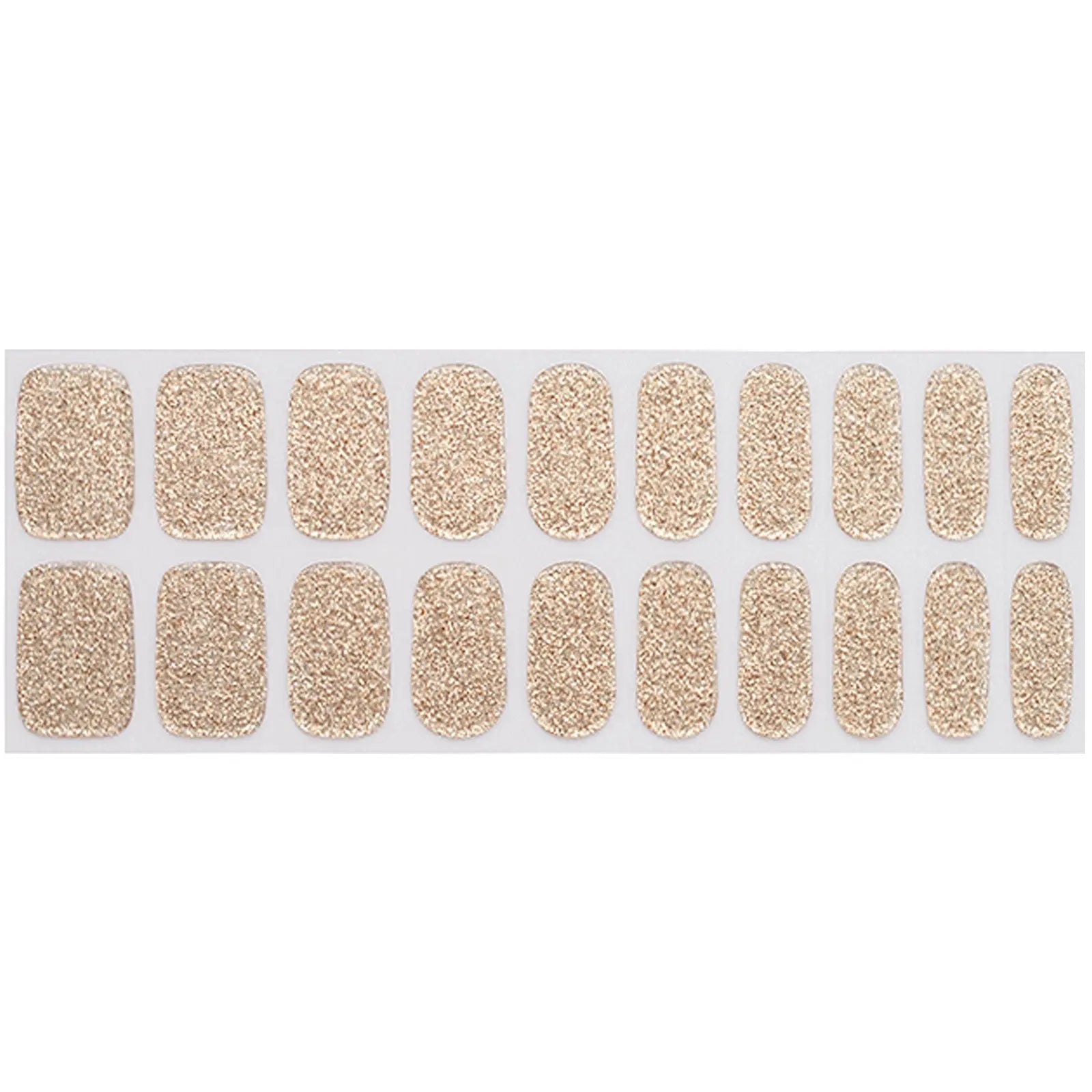 Golden Shine — Semi-Cured Gel Nail Wraps