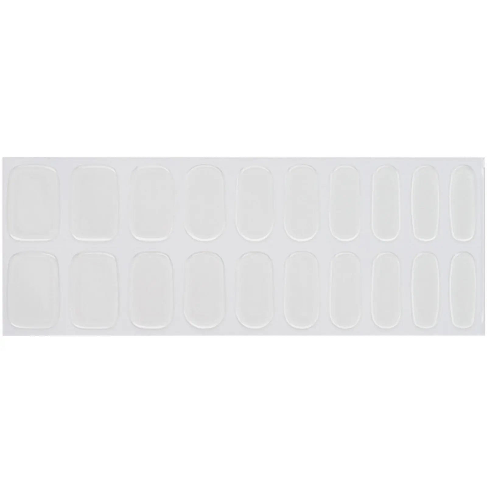 Pure Transparent — Semi-Cured Gel Nail Wraps