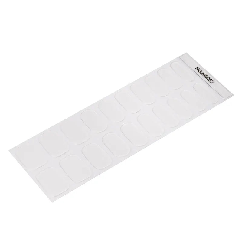 Pure Transparent — Semi-Cured Gel Nail Wraps