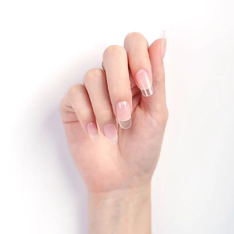 Pure Transparent — Semi-Cured Gel Nail Wraps