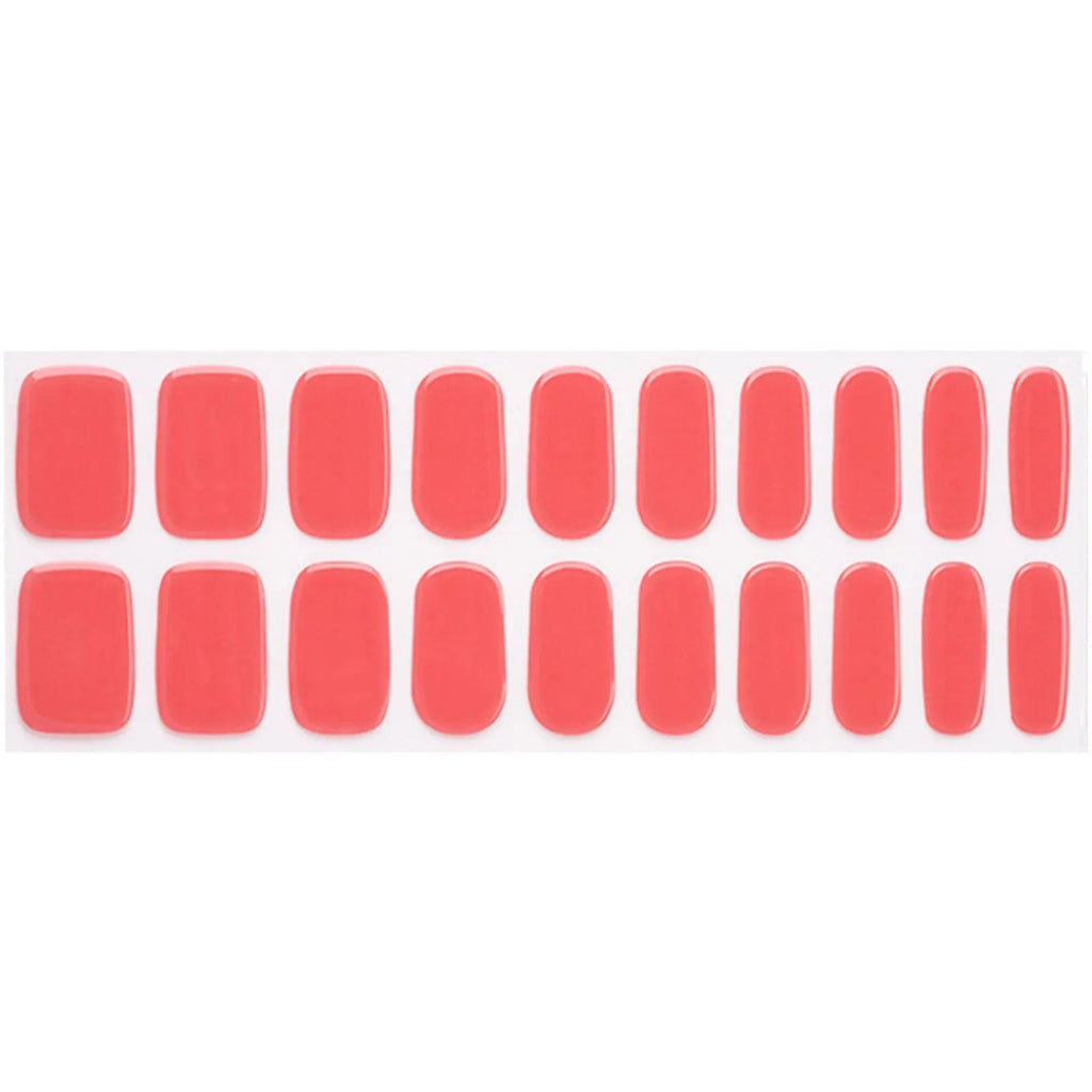 Cherry Blossom Gradient — Semi-Cured Gel Nail Wraps