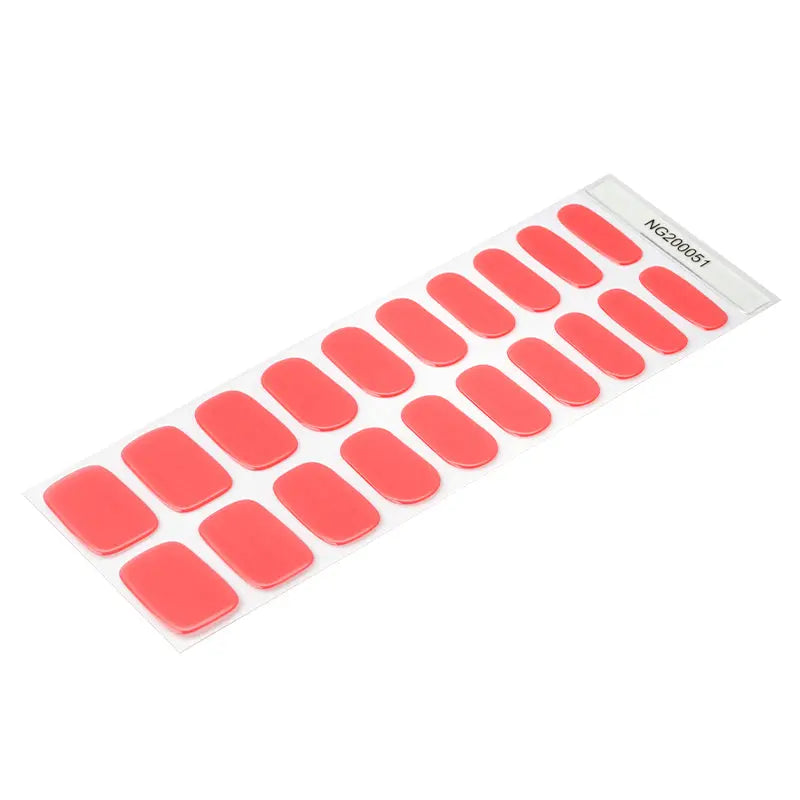 Cherry Blossom Gradient — Semi-Cured Gel Nail Wraps